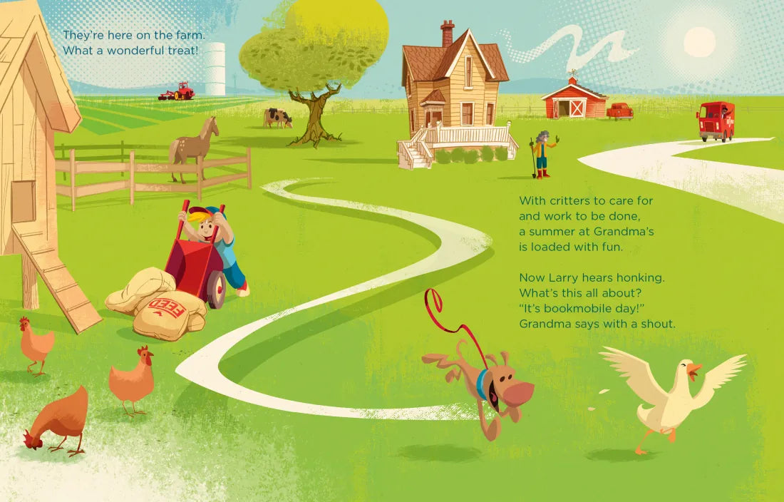 Larry Gets Lost in the Library US - Hardback