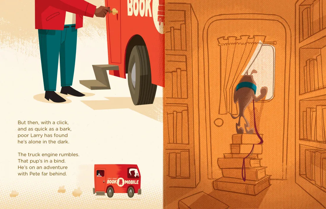 Larry Gets Lost in the Library US - Hardback