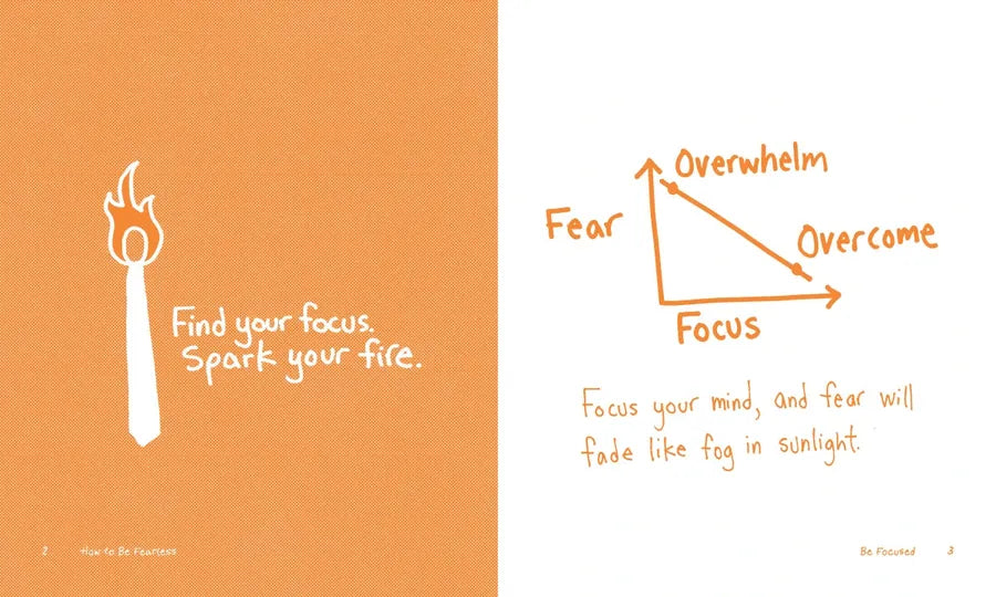 How to Be Fearless US - Hardback