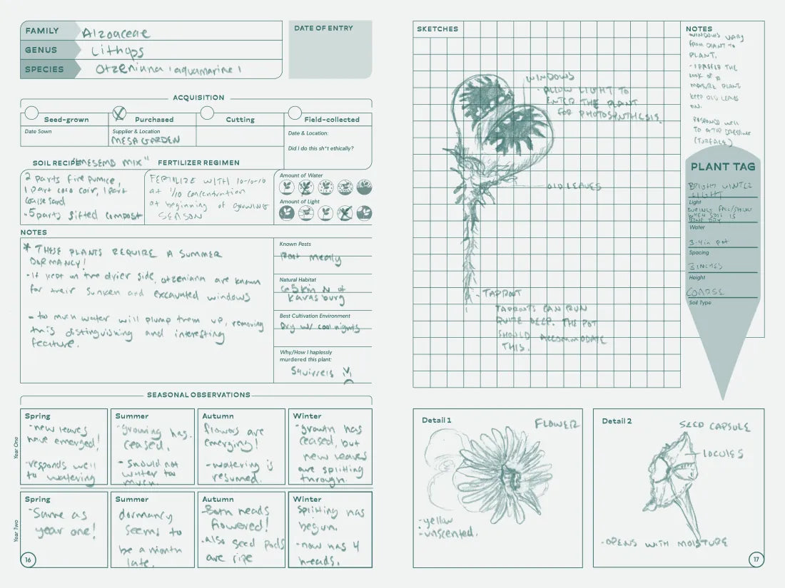 Grow a Damn Plant Journal US - Diary or journal