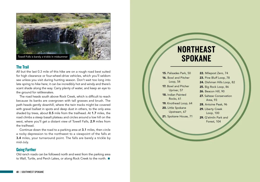 Day Hike Inland Northwest: Spokane, Coeur d’Alene, and Sandpoint, 2nd Edition US - Paperback / softback