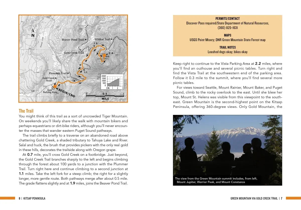 Day Hike Washington: Olympic Peninsula, 5th Edition US - Paperback / softback