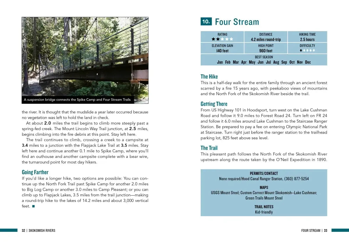 Day Hike Washington: Olympic Peninsula, 5th Edition US - Paperback / softback