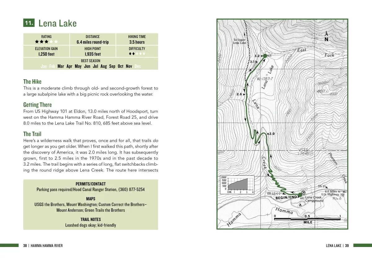 Day Hike Washington: Olympic Peninsula, 5th Edition US - Paperback / softback