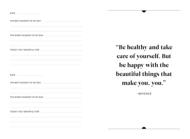 Best Worst Grateful - Herringbone US - Diary or journal