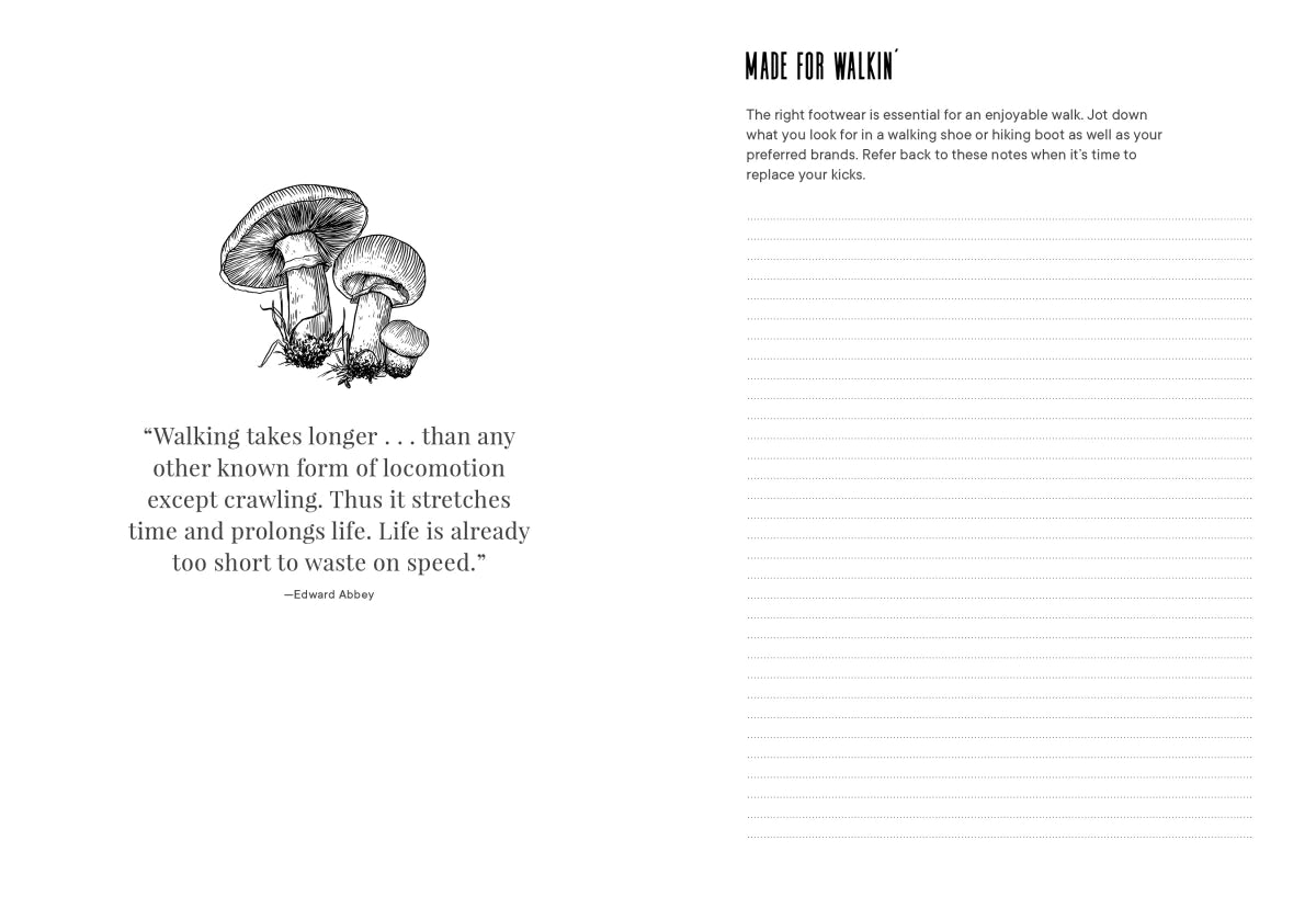 My Walking Life US - Diary or journal