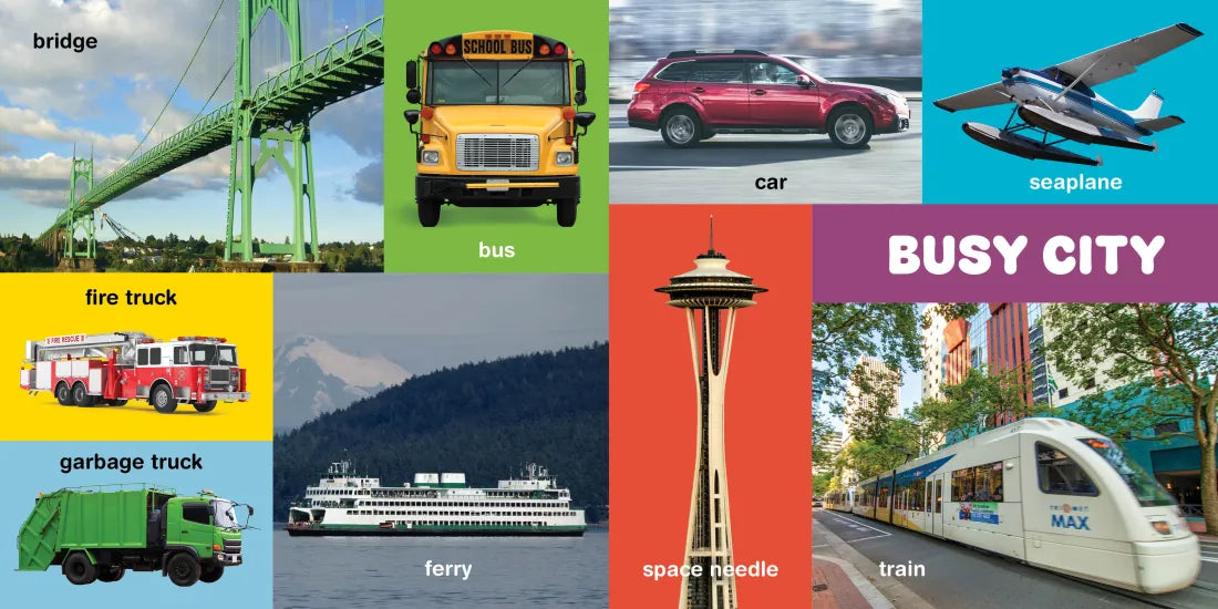 My First 100 Pacific Northwest Words US - Board book