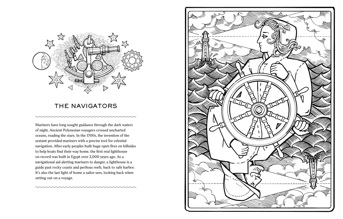 Working Boats Coloring Book US - Paperback / softback