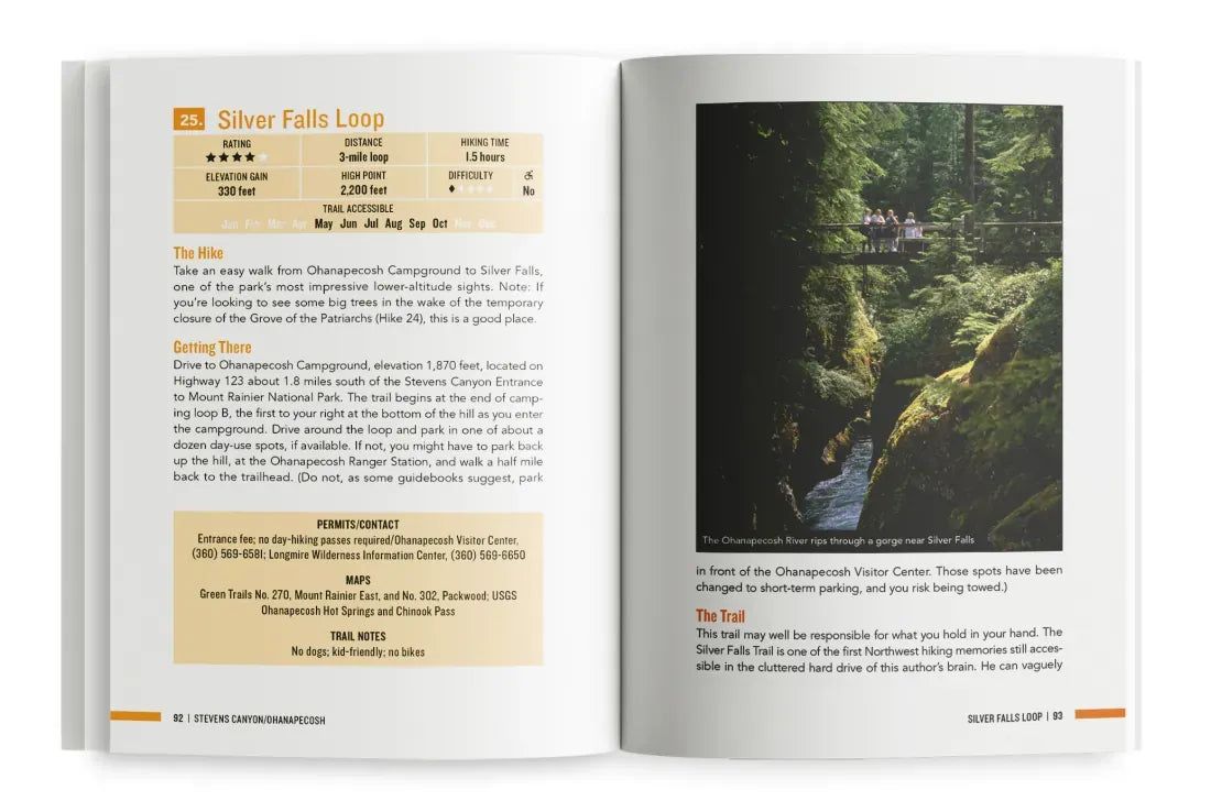 Day Hike Washington: Mount Rainier, 5th Edition US - Paperback / softback