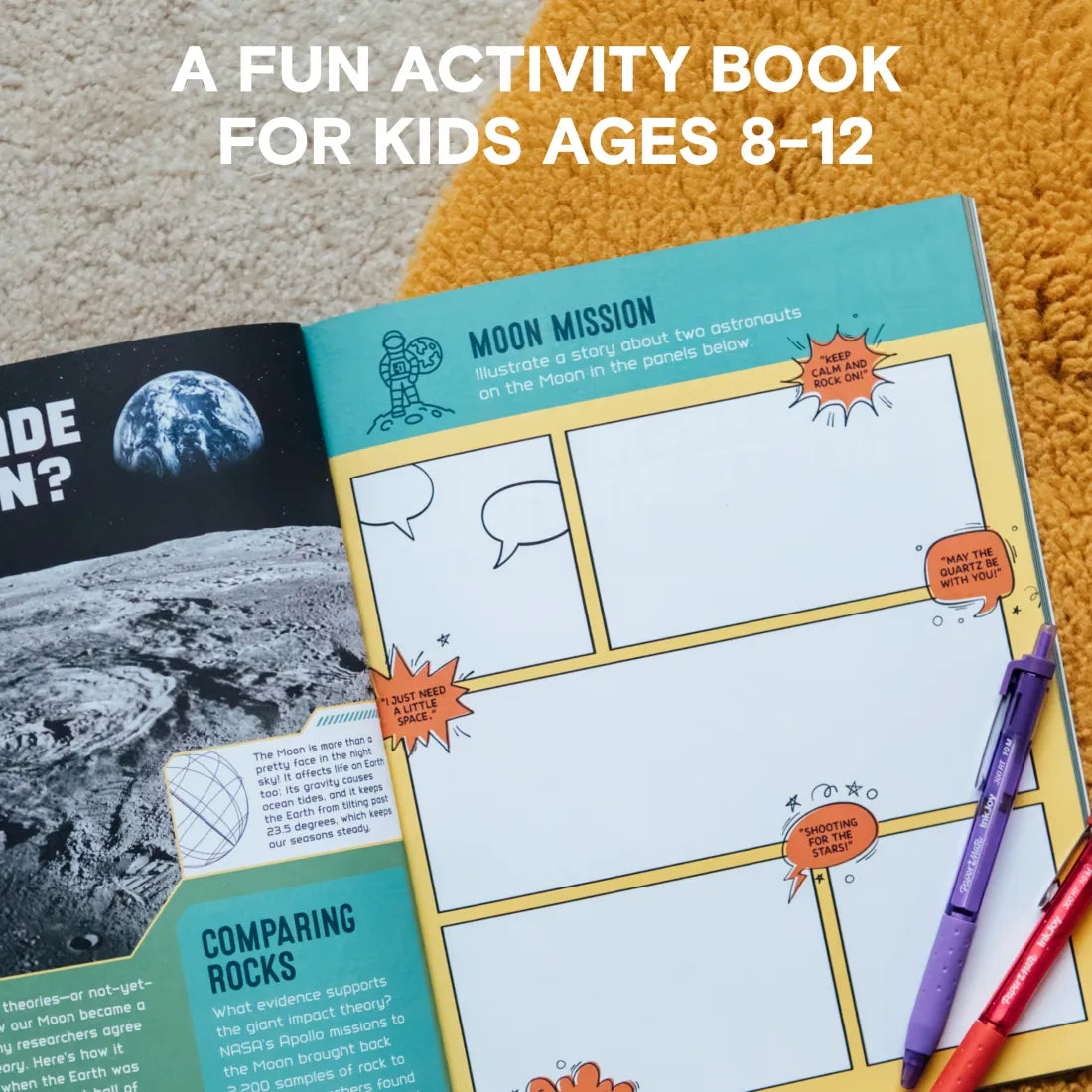 The Outer Space Activity Book for Kids US - Paperback / softback