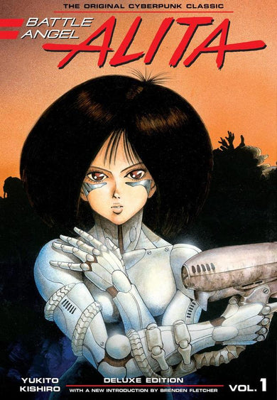 Battle Angel Alita Deluxe 1 (Contains Vol. 1-2)-Manga and East Asian style / tradition comic books-買書書 BuyBookBook