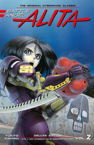 Battle Angel Alita Deluxe 2 (Contains Vol. 3-4)-Manga and East Asian style / tradition comic books-買書書 BuyBookBook