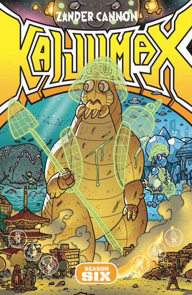 Kaijumax Season 6: For All Mankind cover (ISBN 9781637150498)