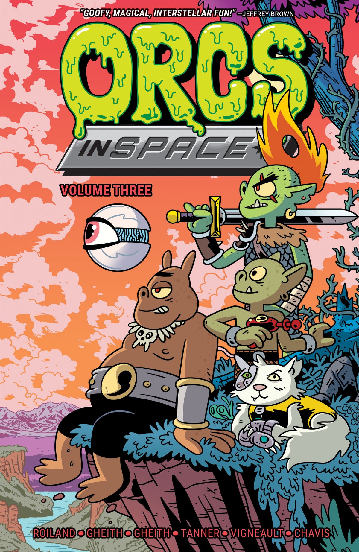 Orcs in Space Vol. 3 cover (ISBN 9781637150917)