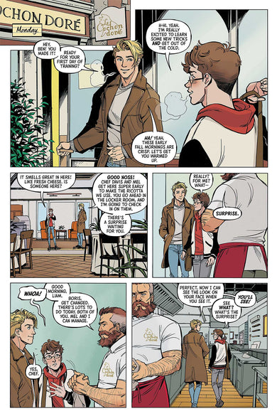 Chef's Kiss Deluxe Edition interior 1 (ISBN 9781637154281)