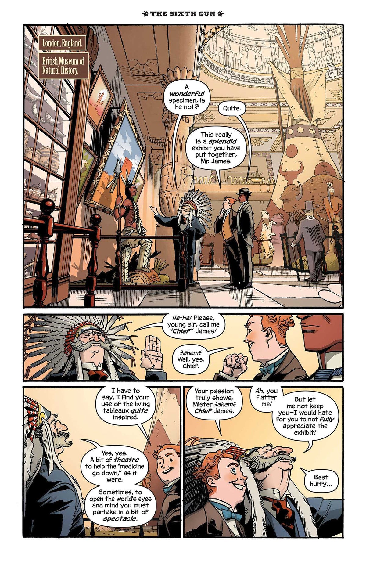 The Sixth Gun: Shadow Roads Omnibus Vol. 1 interior 6 (ISBN 9781637154342)