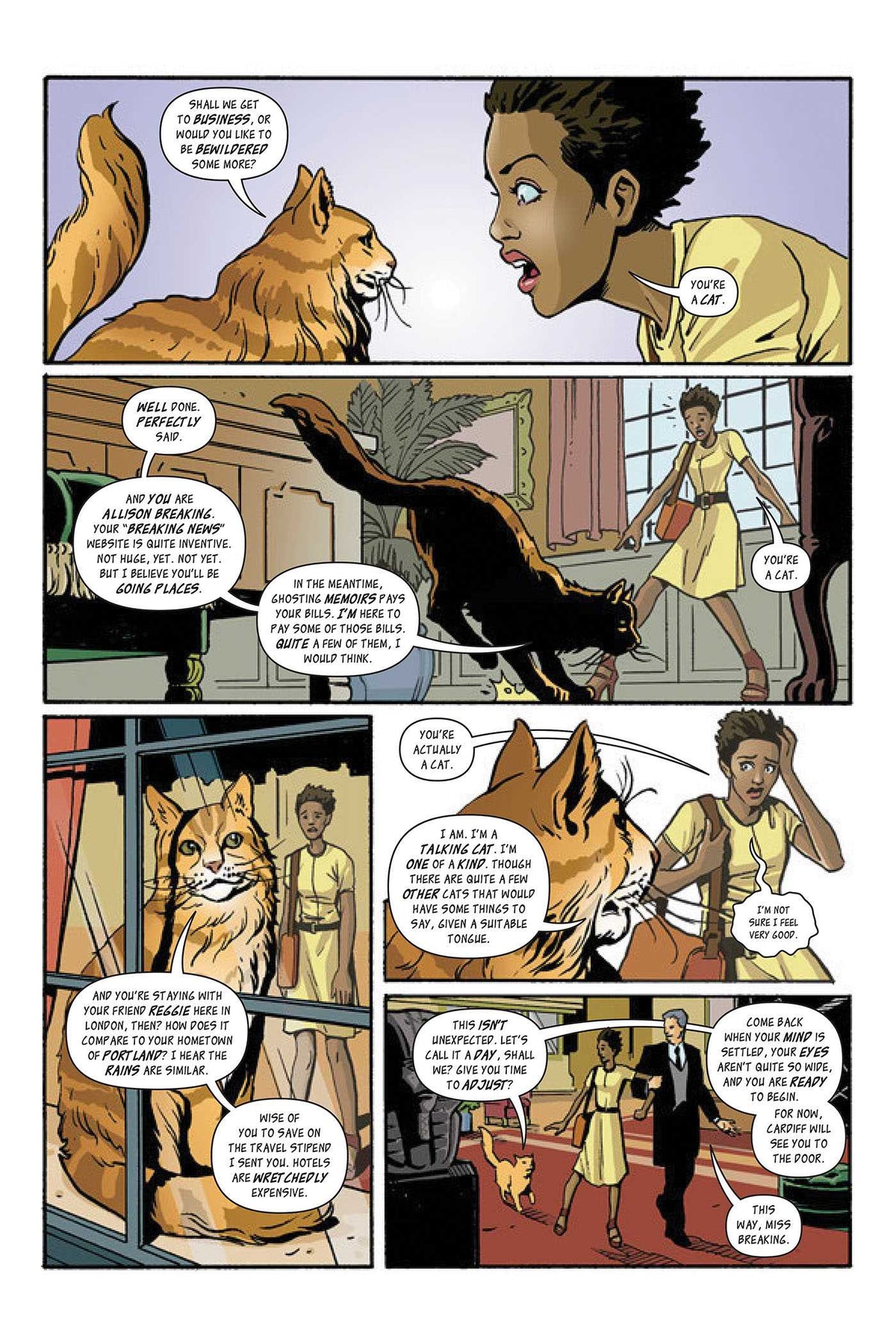 I Was the Cat 10th Anniversary Edition interior 7 (ISBN 9781637154618)