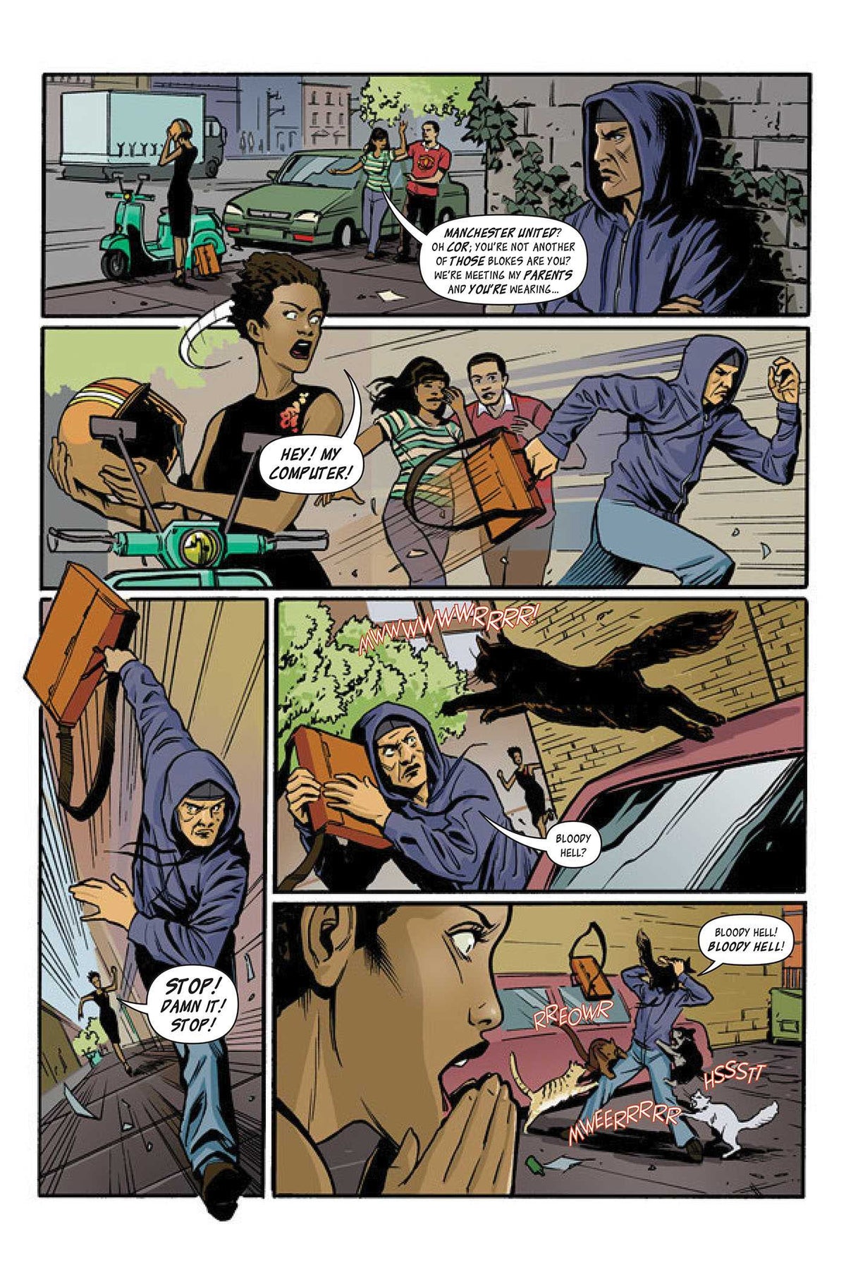 I Was the Cat 10th Anniversary Edition interior 3 (ISBN 9781637154618)