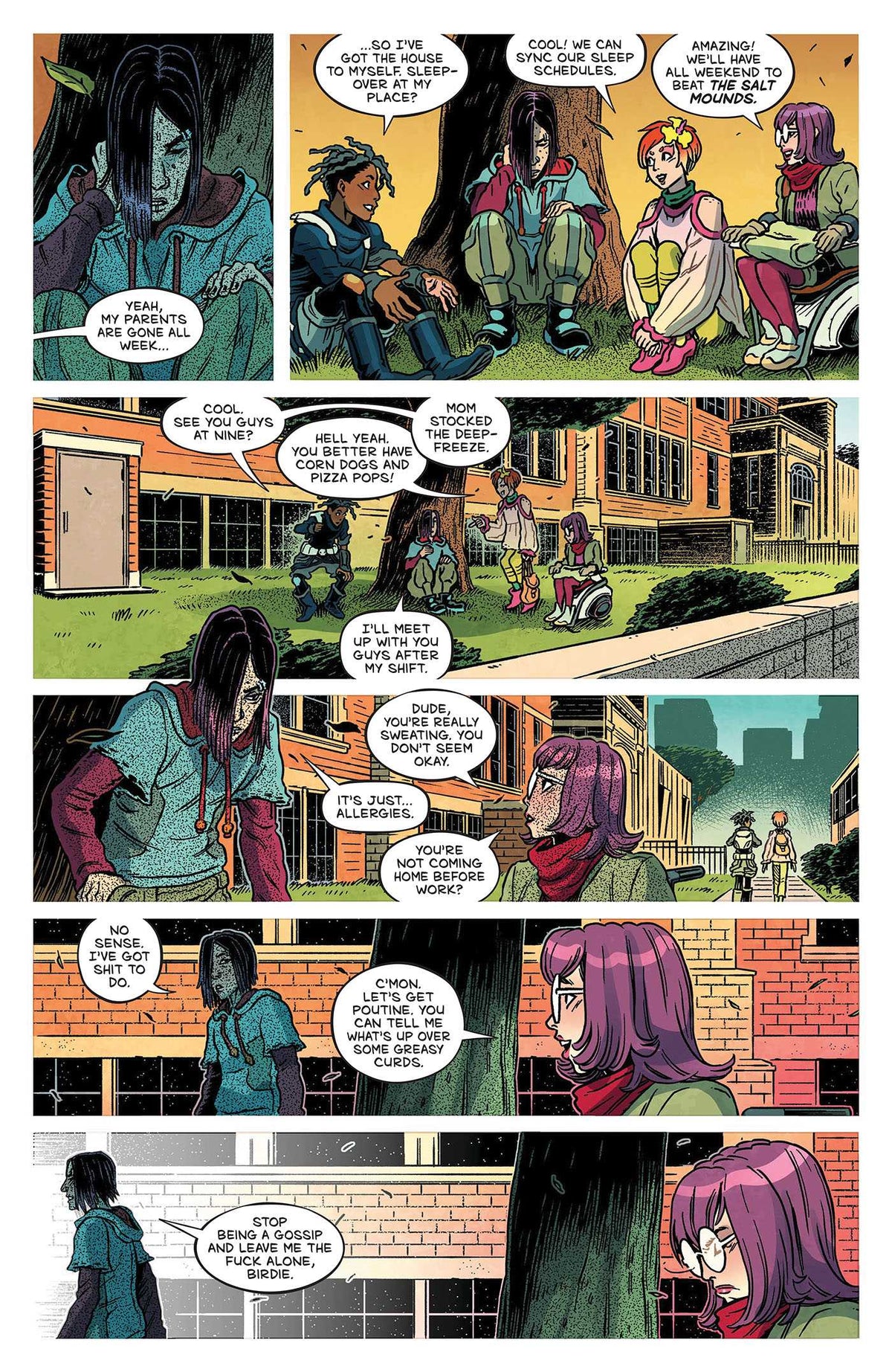 Cemetery Kids Don't Die Vol. 1 interior 6 (ISBN 9781637155202)