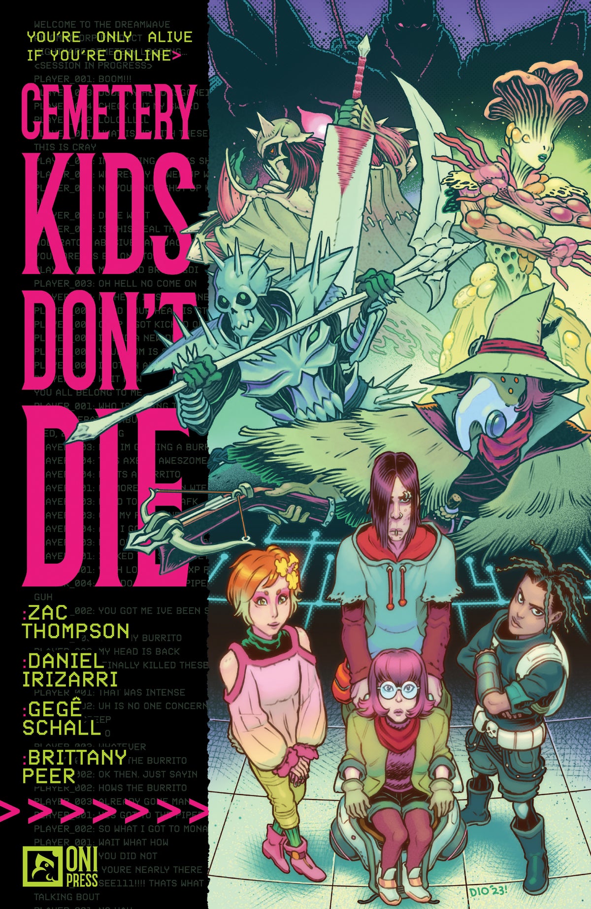Cemetery Kids Don't Die Vol. 1 cover (ISBN 9781637155202)