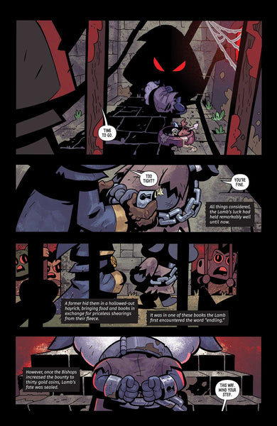 Cult of the Lamb Vol. 1: The First Verse interior 6 (ISBN 9781637155226)