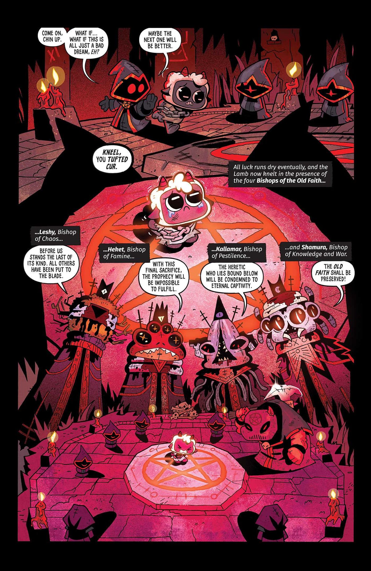 Cult of the Lamb Vol. 1: The First Verse interior 5 (ISBN 9781637155226)