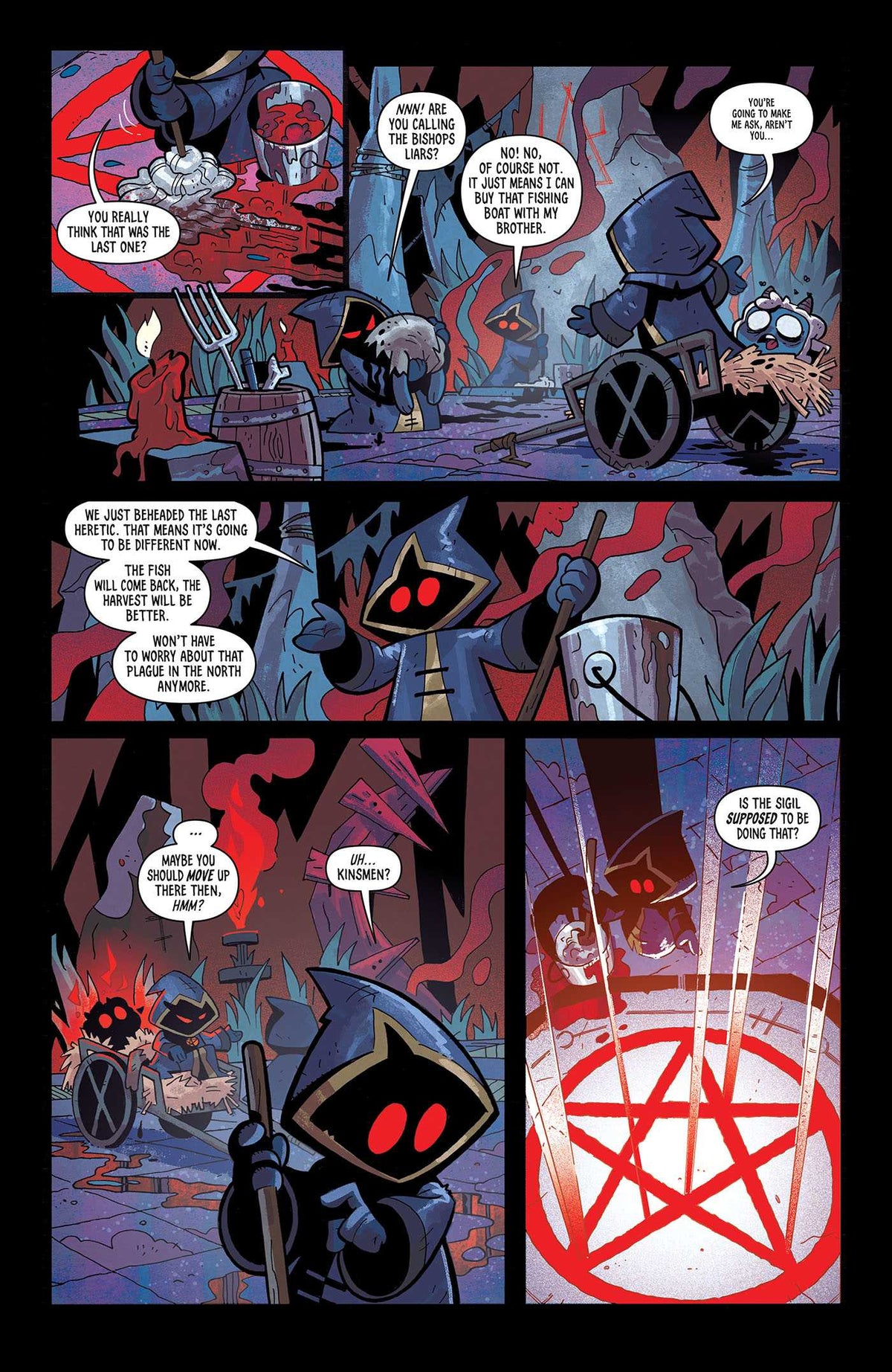 Cult of the Lamb Vol. 1: The First Verse interior 4 (ISBN 9781637155226)
