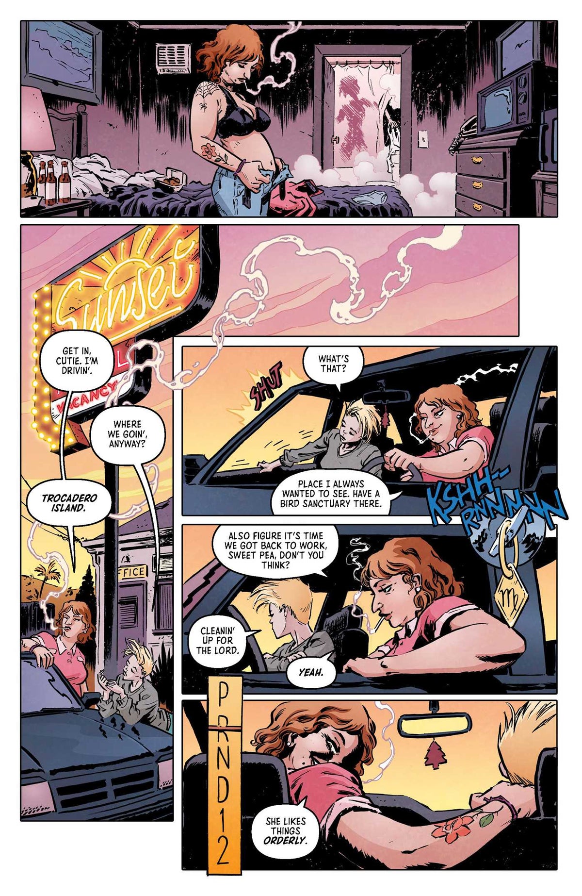 Night People interior 2 (ISBN 9781637156148)