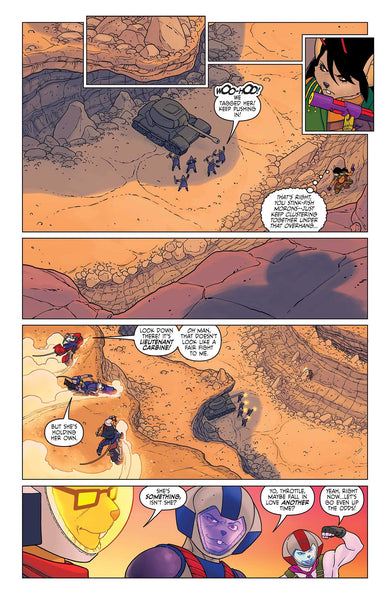 Nacelleverse Vol. 1: Biker Mice from Mars & RoboForce interior 8 (ISBN 9781637157572)