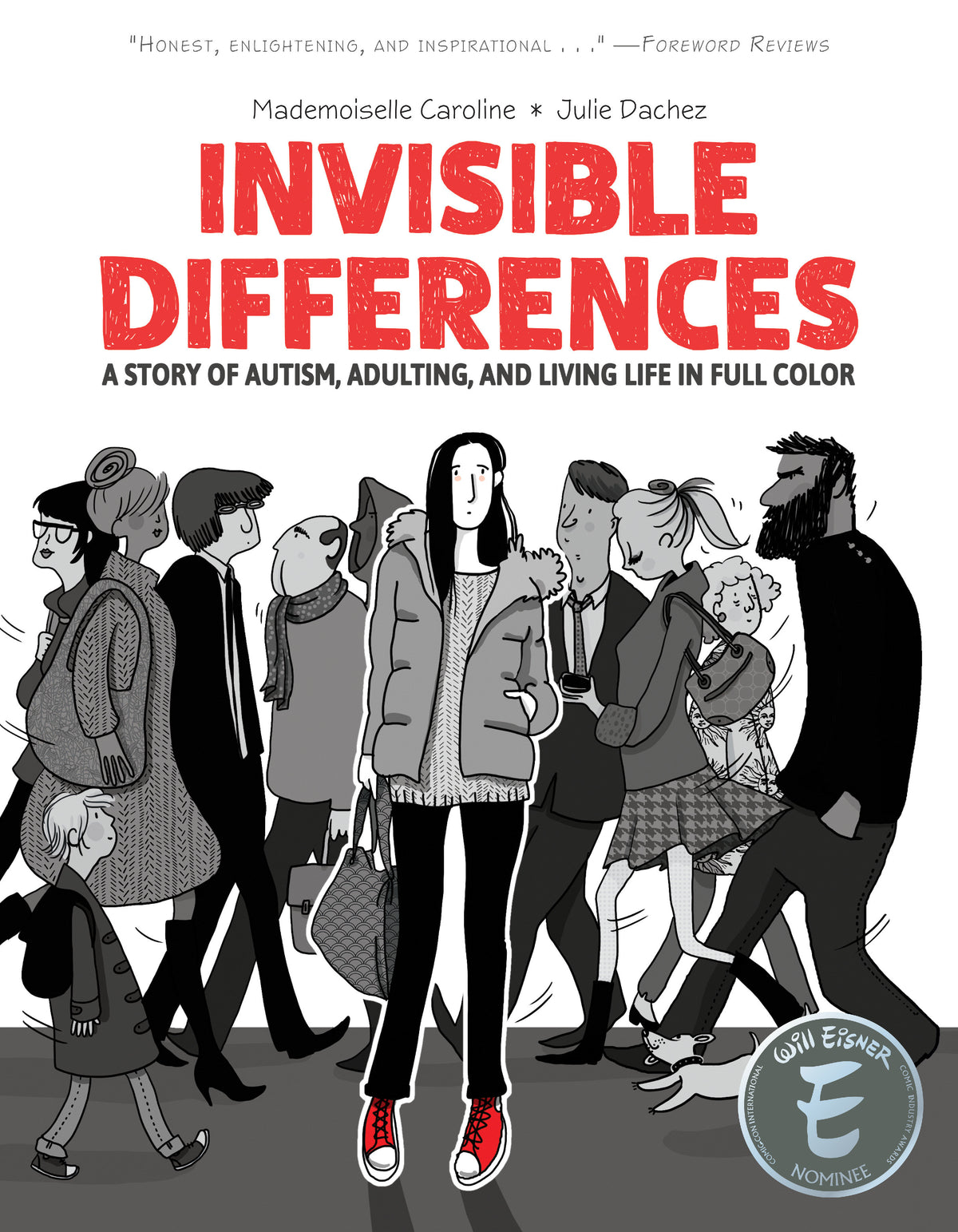 Invisible Differences: A Story of Autism, Adulting, and Living Life in Full Color cover (ISBN 9781637158449)