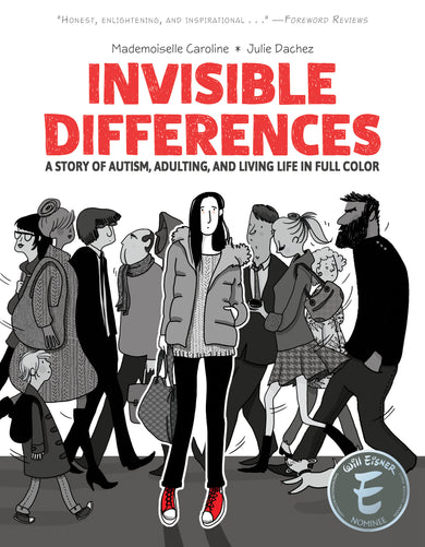 Invisible Differences: A Story of Autism, Adulting, and Living Life in Full Color cover (ISBN 9781637158449)
