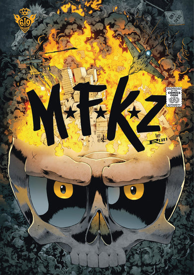 MFKZ Vol. 4: DE4D END cover (ISBN 9781637159507)