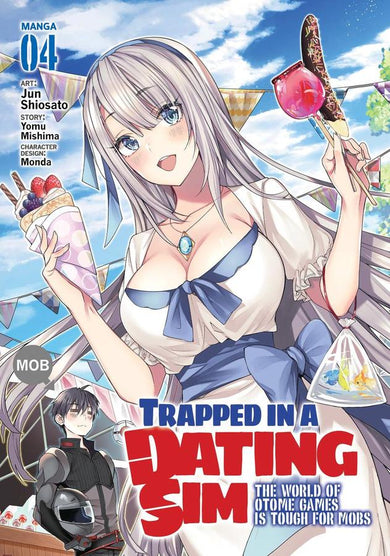 Trapped in a Dating Sim: The World of Otome Games is Tough for Mobs (Manga) Vol. 4-Manga and East Asian style / tradition comic books-買書書 BuyBookBook