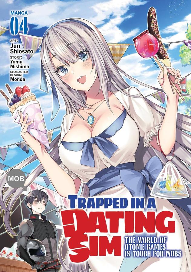 Trapped in a Dating Sim: The World of Otome Games is Tough for Mobs (Manga) Vol. 4-Manga and East Asian style / tradition comic books-買書書 BuyBookBook