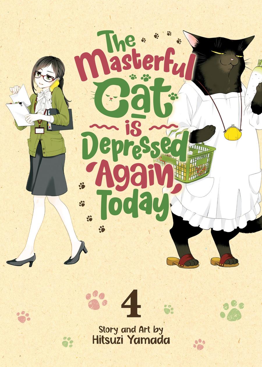 The Masterful Cat Is Depressed Again Today Vol. 4-Graphic novel / Comic book / Manga: genres-買書書 BuyBookBook