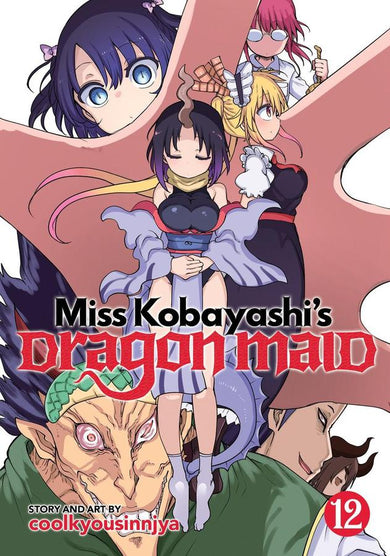 Miss Kobayashi's Dragon Maid Vol. 12-Manga and East Asian style / tradition comic books-買書書 BuyBookBook