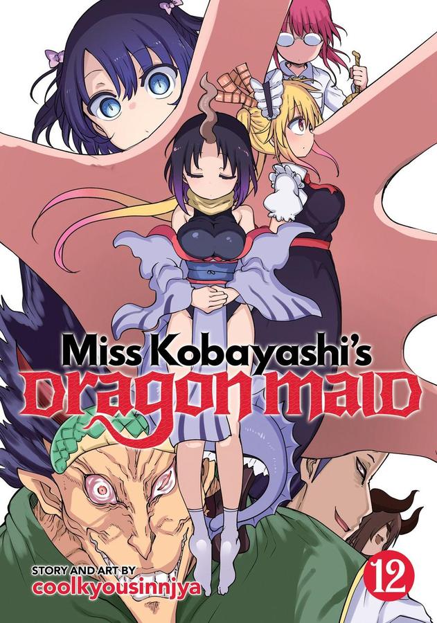 Miss Kobayashi's Dragon Maid Vol. 12-Manga and East Asian style / tradition comic books-買書書 BuyBookBook