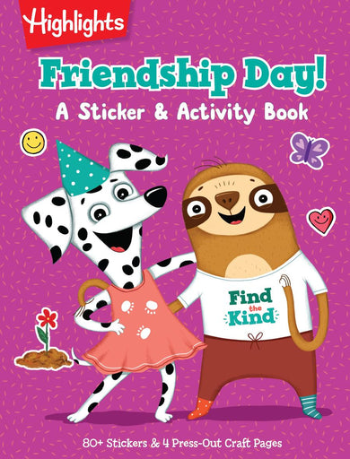 Friendship Day! A Sticker and Activity Book-Children’s interactive and activity books and kits-買書書 BuyBookBook
