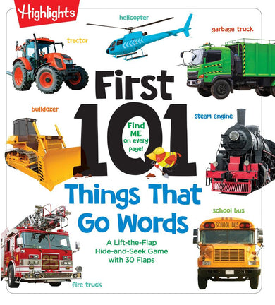 First 101 Things That Go Words-Children’s Early years / early learning concepts-買書書 BuyBookBook