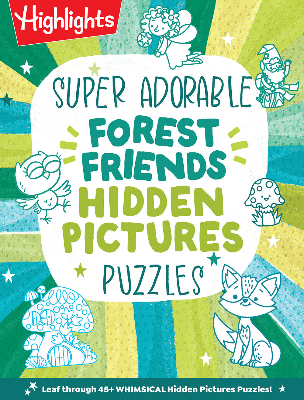 Super Adorable Forest Friends Hidden Pictures Puzzles