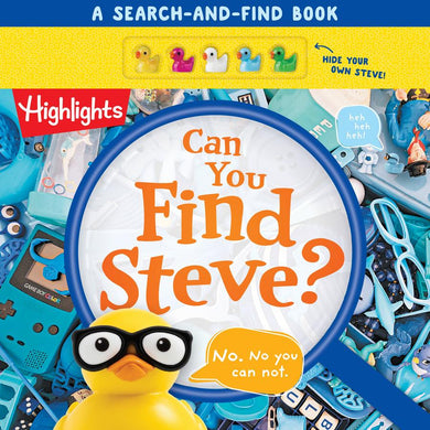 Can You Find Steve?-Children’s interactive and activity books and kits-買書書 BuyBookBook