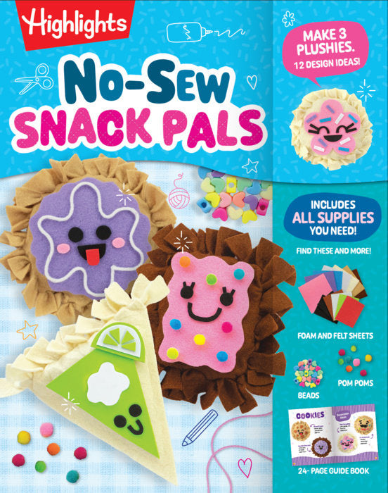 No-Sew Snack Pals cover