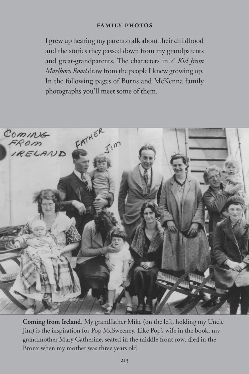 A Kid from Marlboro Road US - Hardback