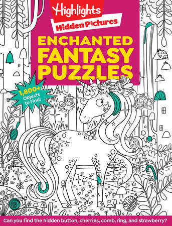 Cover of Enchanted Fantasy Puzzles (ISBN 9781644726761)
