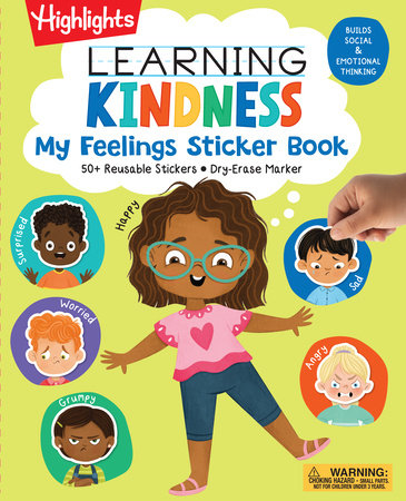 Cover of Learning Kindness My Feelings Sticker Book (ISBN 9781644729267)