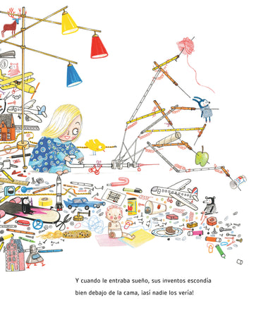 Rosa Pionera, ingeniera / Rosie Revere, Engineer interior 1 (ISBN 9781644730362)