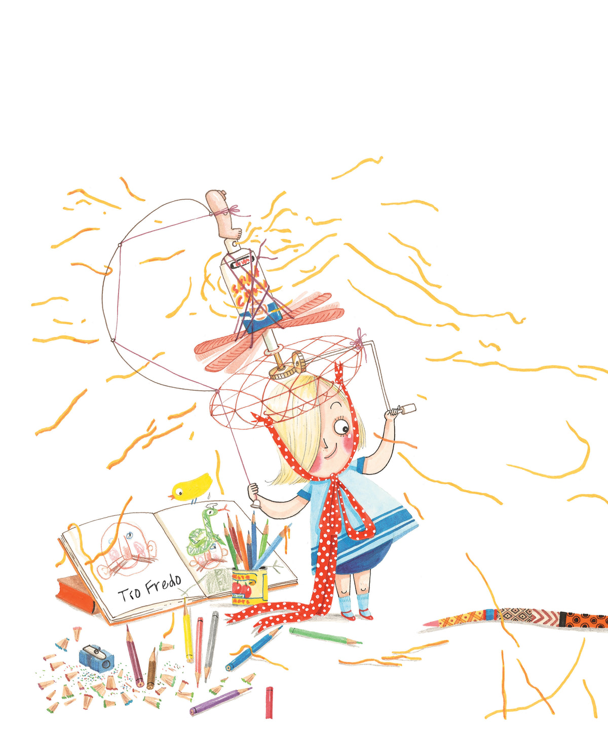 Rosa Pionera, ingeniera / Rosie Revere, Engineer interior 2 (ISBN 9781644730362)