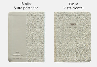Biblia Católica en español. Boda, bautizo, primera comunión, confirmación y cumpleaños. Caja blanca regalo / Catholic Bible. Spanish-Language, Leathersoft, interior 1 (ISBN 9781644731635)