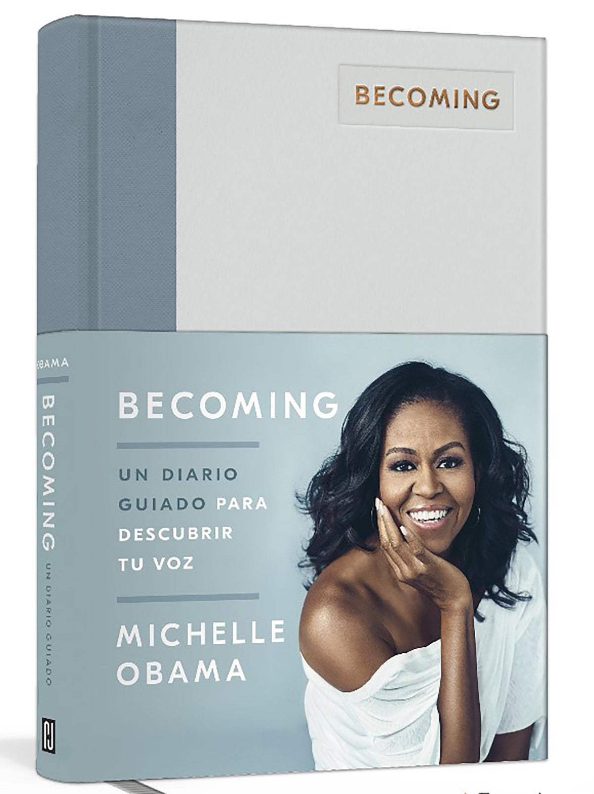 Becoming. Un diario guiado / Becoming: A Guided Journal for Discovering Your Voice cover (ISBN 9781644731666)