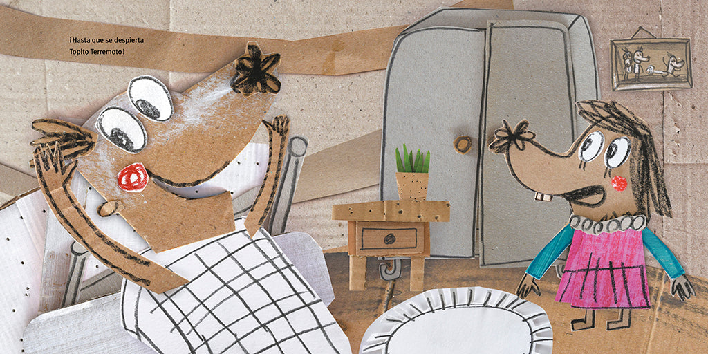 Topito terremoto / Little Mole Quake interior 1 (ISBN 9781644731949)